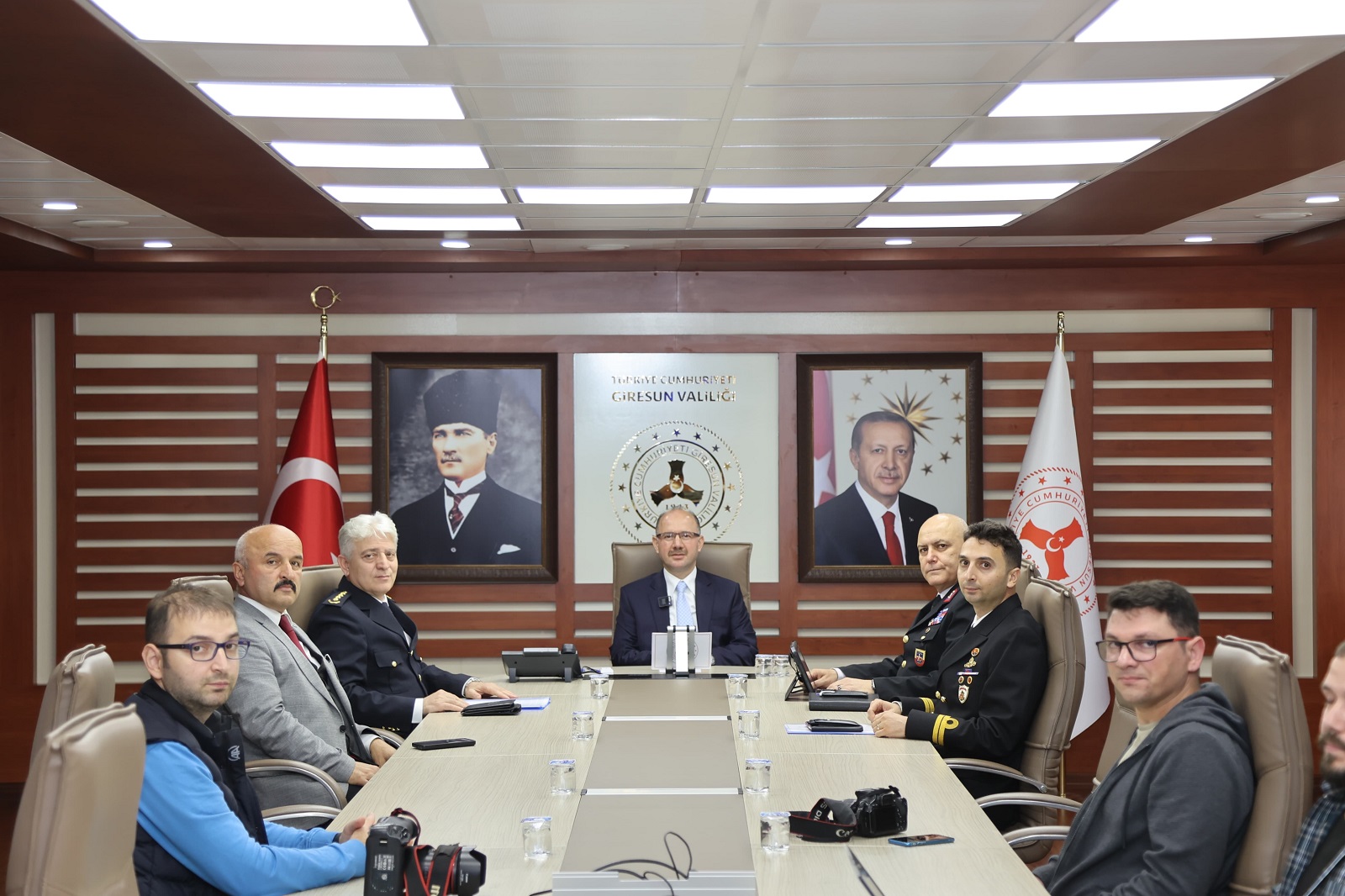 Vali Serdengeçti Başkanlığında, Giresun’un Huzuru Güvenlik Bilgilendirme Toplantısı Gerçekleştirildi