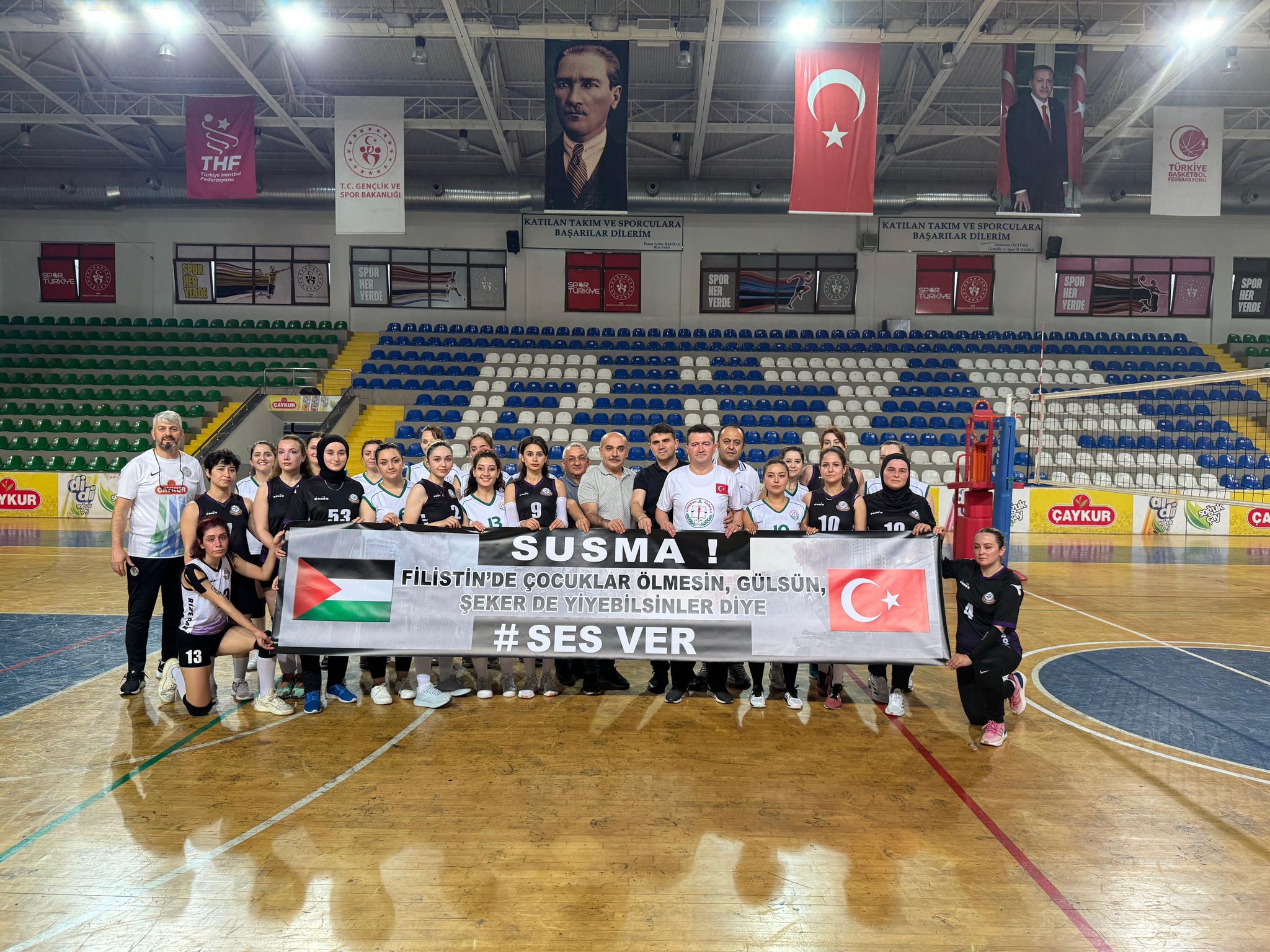 GİRESUN BAROSU KADIN VOLEYBOL TAKIMI NAMAĞLUP KARADENİZ ŞAMPİYONU OLDU!