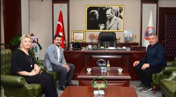 BAŞKAN AYYILDIZ BAŞKAN SIBIÇ’A ZİYARETTE BULUNDU