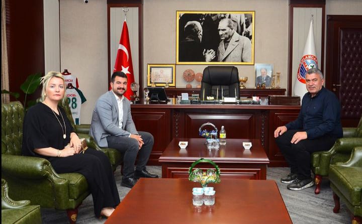 BAŞKAN AYYILDIZ BAŞKAN SIBIÇ’A ZİYARETTE BULUNDU