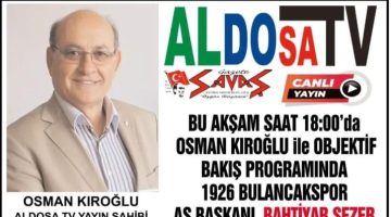 AKŞAM CANLI YAYIN KONUĞUMUZ