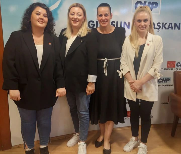 GİRESUN CHP KADIN KOLLARI BAŞKANLIĞINI BİRSU CINDIK KAZANDI