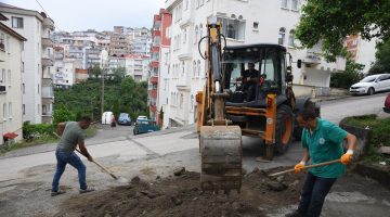 BELEDİYE ÜSTYAPI ÇALIŞMALARINI YOĞUNLAŞTIRDI