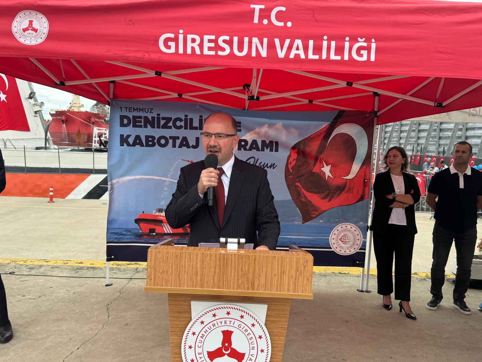 GİRESUN’DA DENİZCİLİK VE KABOTAJ BAYRAMI KUTLANDI!