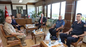 VALİ SERDENGEÇTİ, ESPİYE KAYMAKAMLIĞINI ZİYARET ETTİ