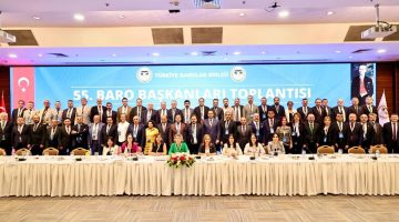 GİRESUN BARO BAŞKANI AV. SONER KARADEMİR 55. TÜRKİYE BARO BAŞKANLARI TOPLANTISINA KATILDI