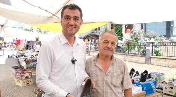 BAŞKAN KÖSE PAZAR ESNAFINI ZİYARET ETTİ