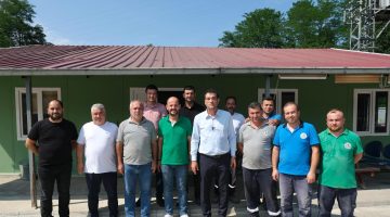 GİRESUN BELEDİYESİ’NİN KONKASÖR ÜRETİMİNDE HEDEF 10 BİN KİLİT PARKE