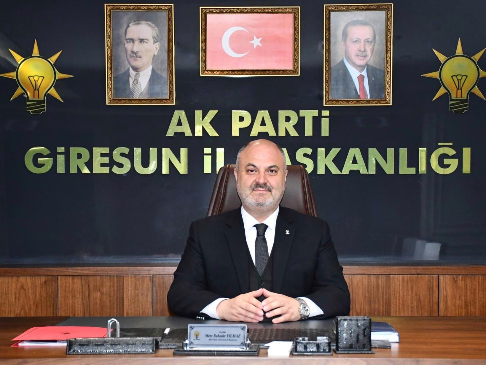 BAŞKAN YILMAZ MÜJDEYİ VERDİ;