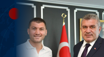 BAŞKAN SIBIÇ’TAN ALTINORDU BELEDİYE BAŞKANI ULAŞ TEPE’Yİ ZİYARET