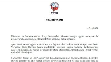 VALİLİKTEN DUYURU