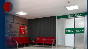 ACİL SERVİS YEŞİL ALAN YENİ YERİNDE HİZMET VERMEYE BAŞLADI