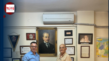 KAYMAKAM ÜNAL KOÇ’TAN SAVAŞ GAZETESİ İMTİYAZ SAHİBİ OSMAN KIROĞLU’NA ZİYARET