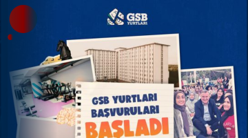 GSBYurtları için başvuru süreci an itibarıyla başladı!