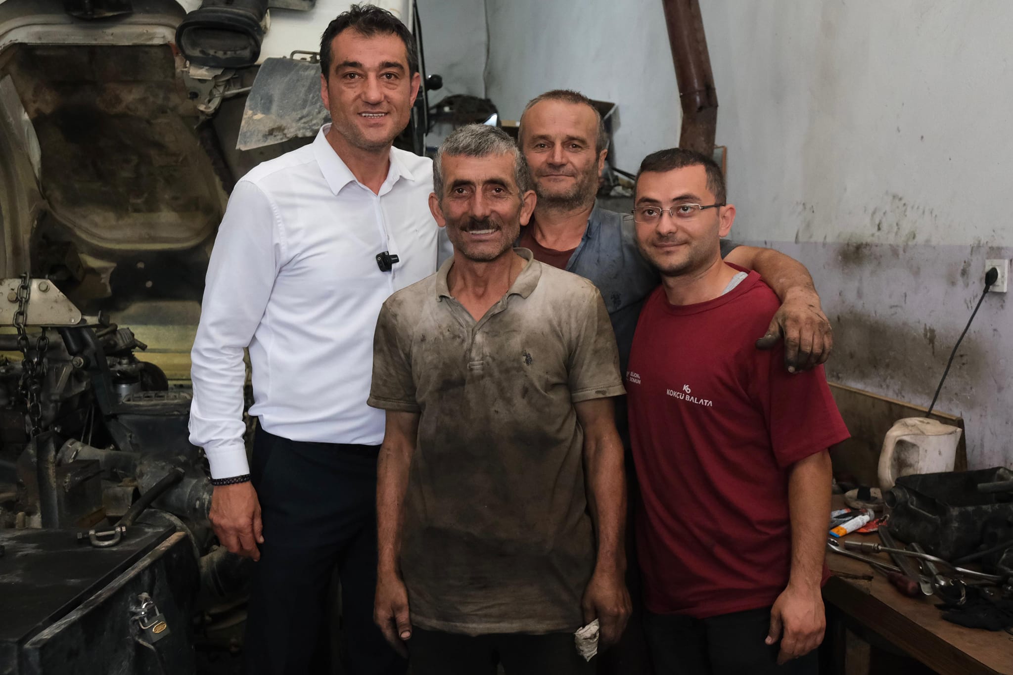 “EKMEĞİNİZİ ALIN TERİYLE KAZANIYORSUNUZ”