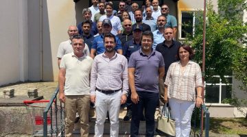 ŞUBE MÜDÜRÜ FAZLI ÇİÇEK VE DENİZ MENTEŞOĞLU ÇAVUŞ’ A VEDA