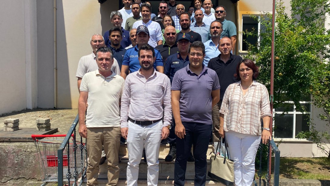 ŞUBE MÜDÜRÜ FAZLI ÇİÇEK VE DENİZ MENTEŞOĞLU ÇAVUŞ’ A VEDA