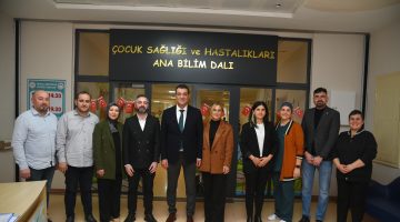 BAŞKAN KÖSE TEDAVİ GÖREN ÇOCUKLARA MORAL VERDİ