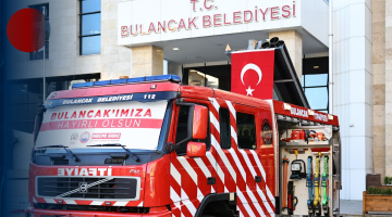 YENİ ÇOK MAKSATLI İTFAİYE ARACIMIZ İLÇEMİZE HAYIRLI OLSUN