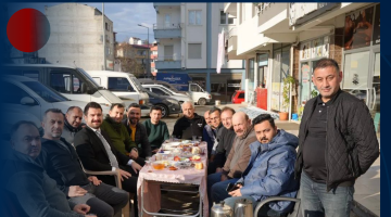 PİRAZİZ BELEDİYE BAŞKANI MAHMUT ESAT AYYILDIZ YENİMAHALLE ESNAFINI ZİYARET ETTİ