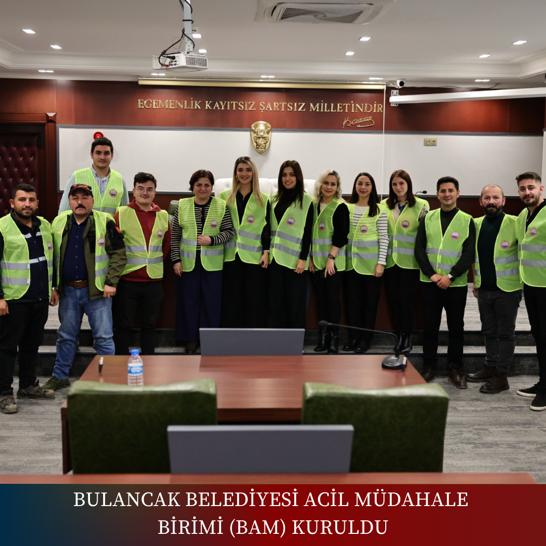 Bulancak Belediyesi Acil Müdahale Birimi (BAM) kuruldu