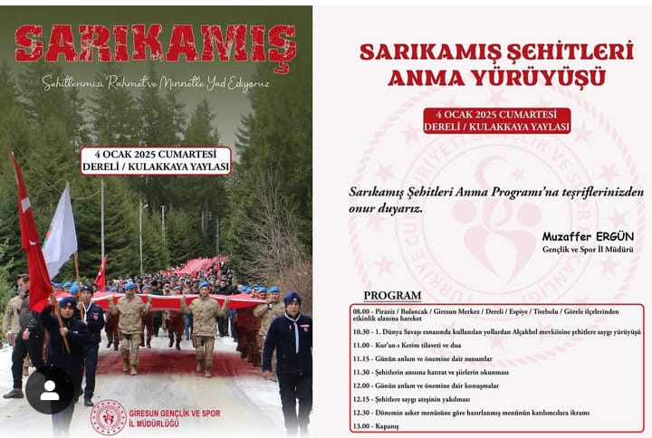 SARIKAMIŞ “ BİR MİLLETİN BEYAZ DESTANI “