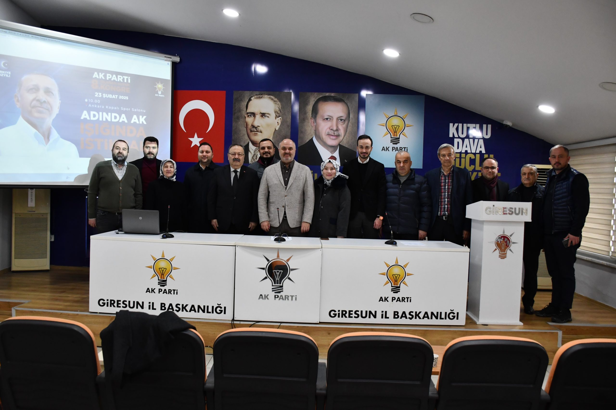 AK PARTİ 8. BÜYÜK OLAĞAN KONGRESİ 23 ŞUBAT’TA GERÇEKLEŞECEK