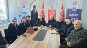 EMEP İŞÇİLERLE BULUŞUYOR