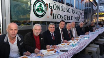 SANAYİ SİTESİ ESNAFI İFTARDA BULUŞTU