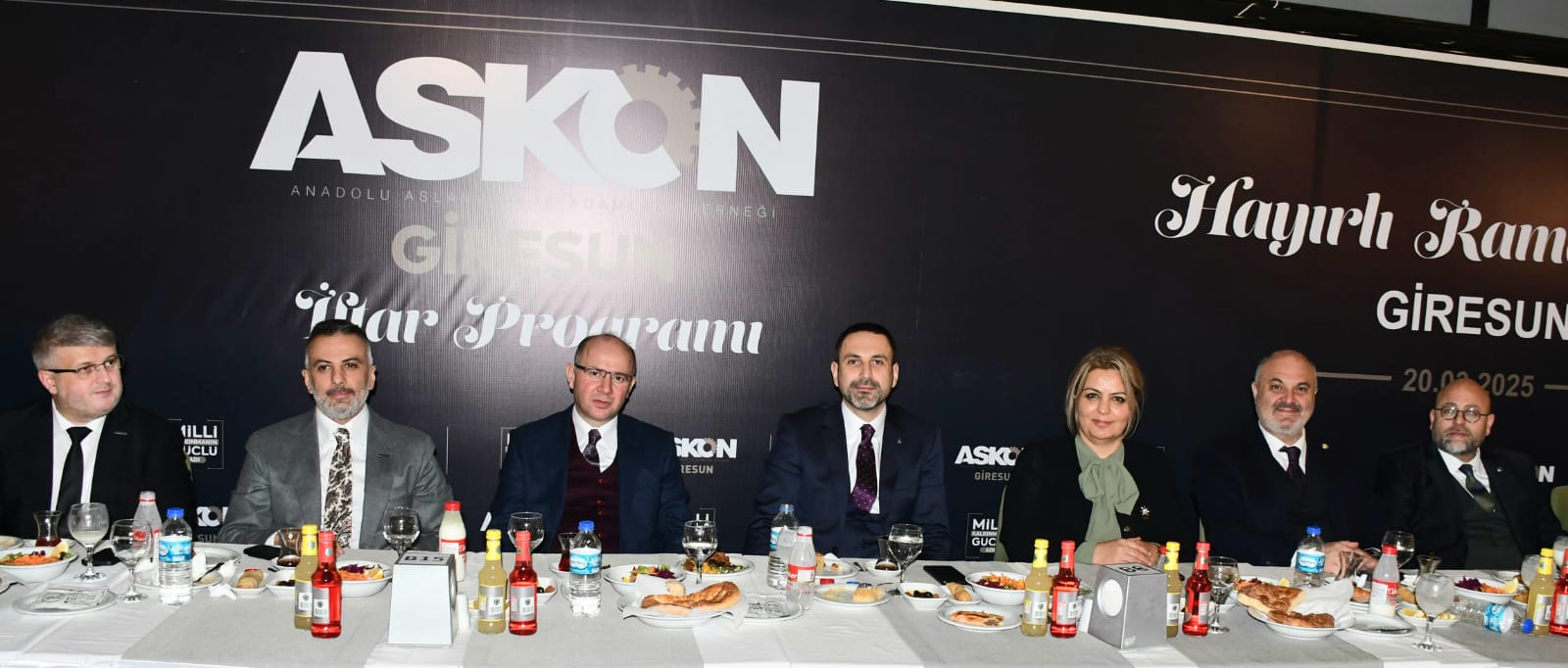 ASKON GİRESUN İL BAŞKANLIĞI İFTAR PROGRAMI DÜZENLEDİ