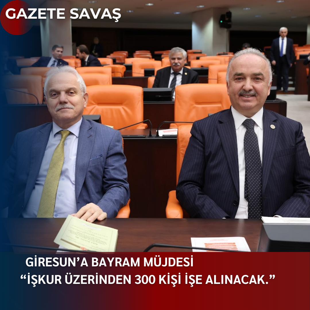 GİRESUN’A BAYRAM MÜJDESİ