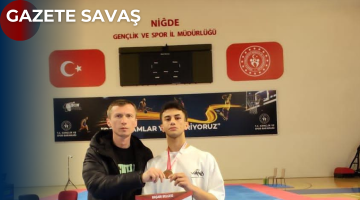 BURAK KAAN ÖZTÜRK, TAEKWONDO TÜRKİYE ÜÇÜNCÜSÜ OLDU