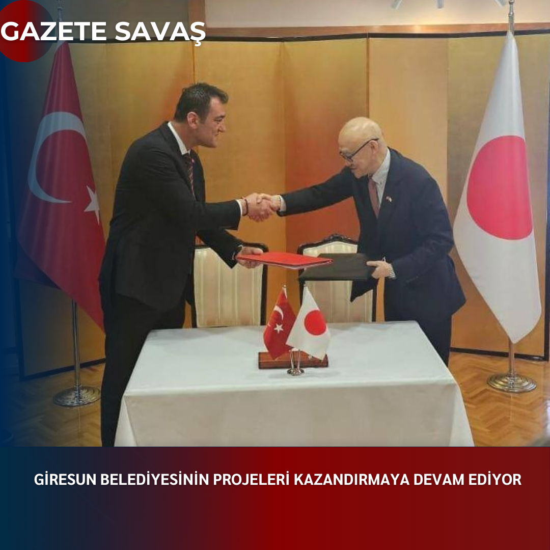 GİRESUN BELEDİYESİNİN PROJELERİ KAZANDIRMAYA DEVAM EDİYOR