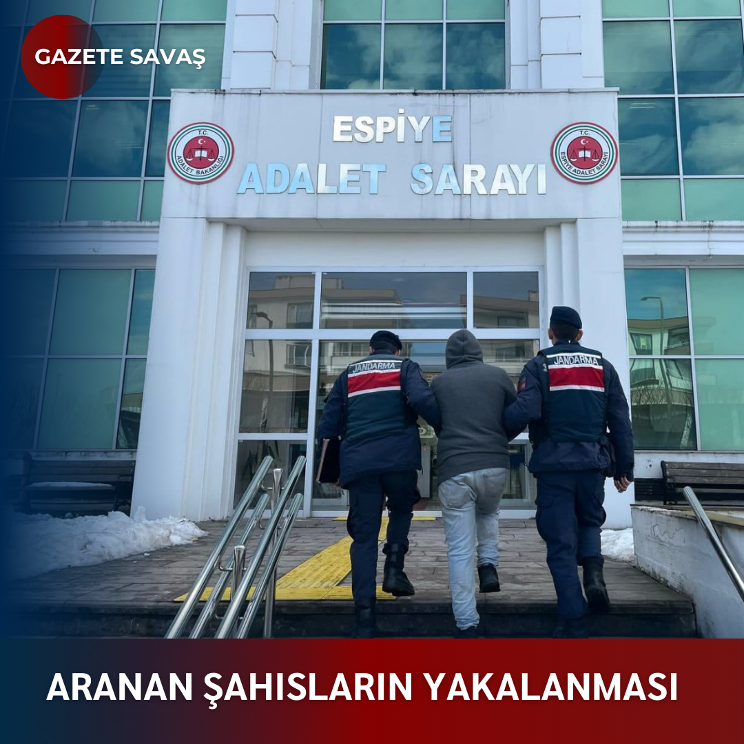 Bülten No :  2025/21 Jandarma Bülteni (Aranan Şahısların Yakalanması)-20.03.2025)