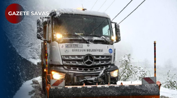 BELEDİYE EKİPLERİ YÜKSEK MAHALLELERE ANINDA MÜDAHALE ETTİ