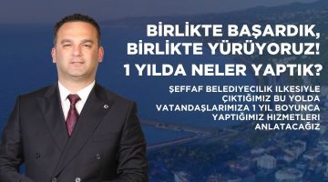 GÖRELE BELEDİYE BAŞKAN’ı HASBİ DEDE “İŞİMİZ GÜCÜMÜZ GÖRELE: HİZMET YILIMIZIN ÖZETİNİ PAYLAŞIYORUZ!”