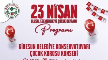 GİRESUN BELEDİYESİ 23 NİSAN KUTLAMA PROGRAMI İÇİN HAZIRLIKLARINI TAMAMLADI