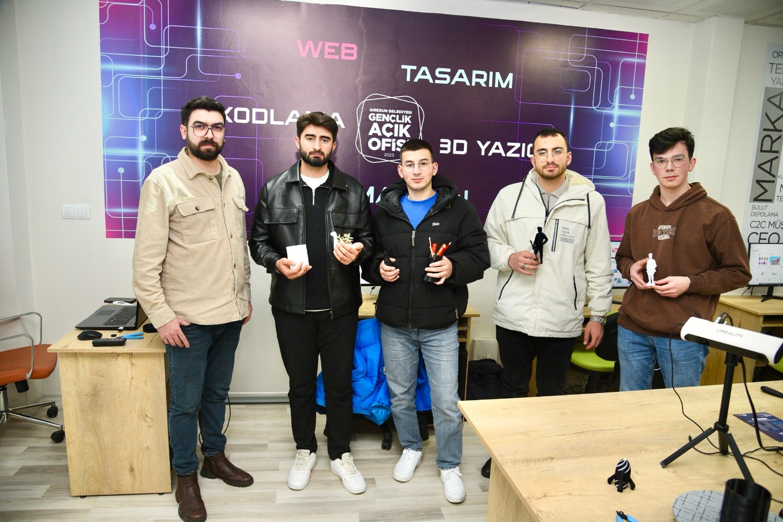 GİRESUN BELEDİYESİ 3D YAZICI VE TASARIM EĞİTİMİYLE GENÇLERİ GELECEĞE HAZIRLIYOR