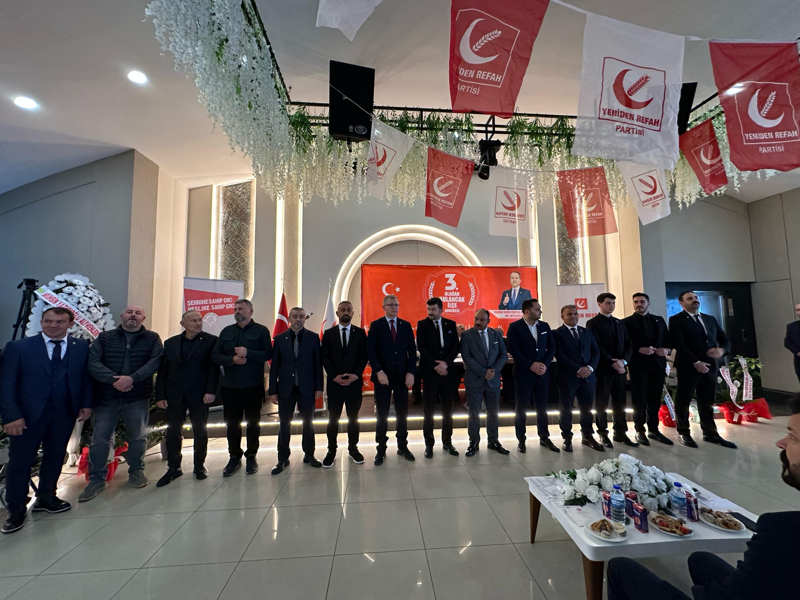 YENİDEN REFAH PARTİSİ BULANCAK İLÇE TEŞKİLATI 3. OLAĞAN KONGRESİ GERÇEKLEŞTİRİLDİ