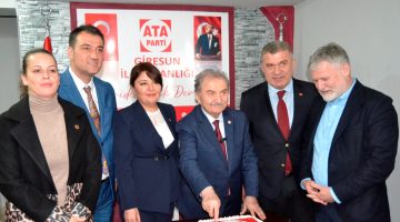 GİRESUN ATA PARTİ’YE GÖRKEMLİ AÇILIŞ