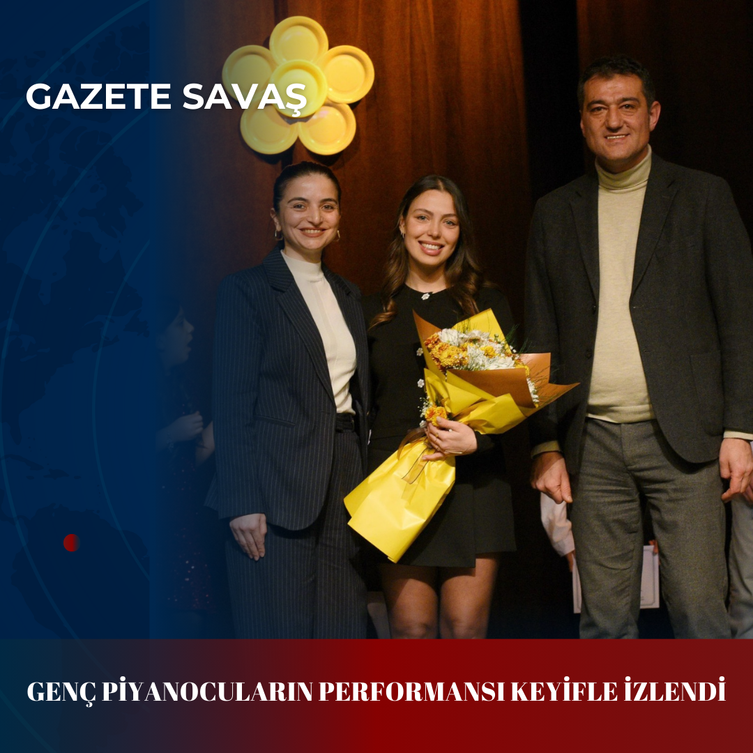 GENÇ PİYANOCULARIN PERFORMANSI KEYİFLE İZLENDİ