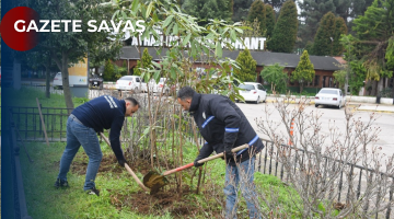 BÖLGEMİZE ÖZGÜ BİTKİLERİN KULLANIMI ARTIYOR  REFÜJLERE ORMAN GÜLÜ DİKİLİYOR