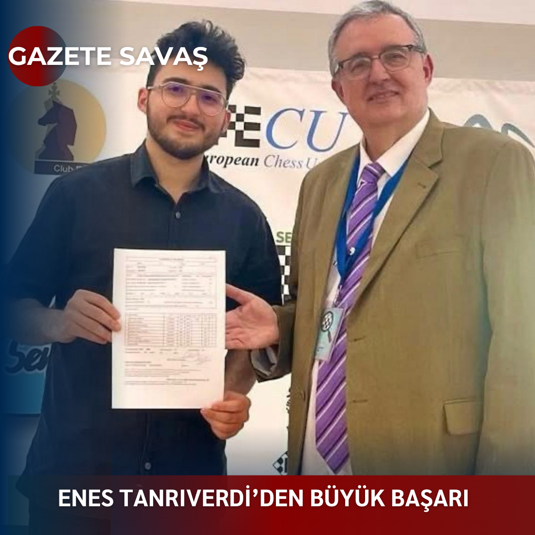 ENES TANRIVERDİ’den BÜYÜK BAŞARI