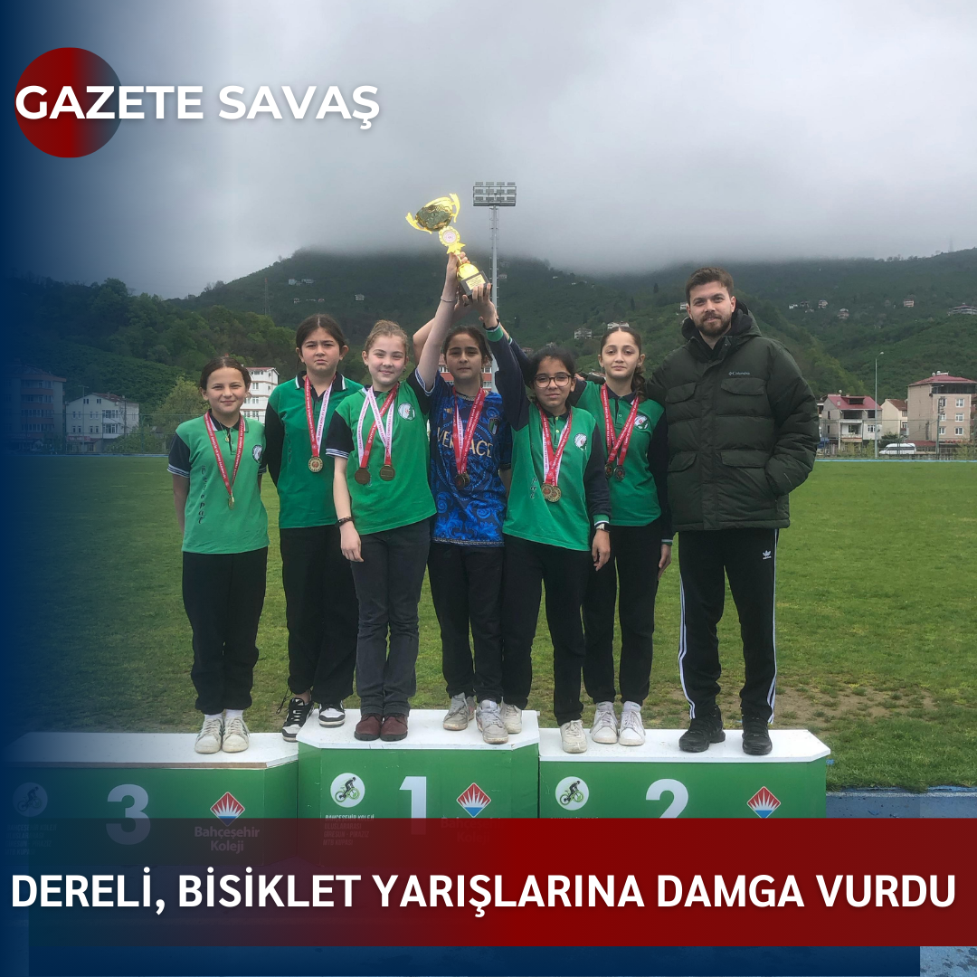 DERELİ, BİSİKLET YARIŞLARINA DAMGA VURDU