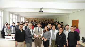 HAMDİ BOZBAĞ ANADOLU LİSESİ’NDE ANLAMLI BULUŞMA; BAŞKAN AYYILDIZ MEZUN OLDUĞU OKULDA ÖĞRENCİLERLE BULUŞTU