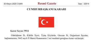 ÜÇTAŞ KÖYÜ ARTIK GİRESUN’un BİR PARÇASI!