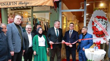 PROTOKOLDEN BUTİK AÇILIŞINA YOĞUN İLGİ