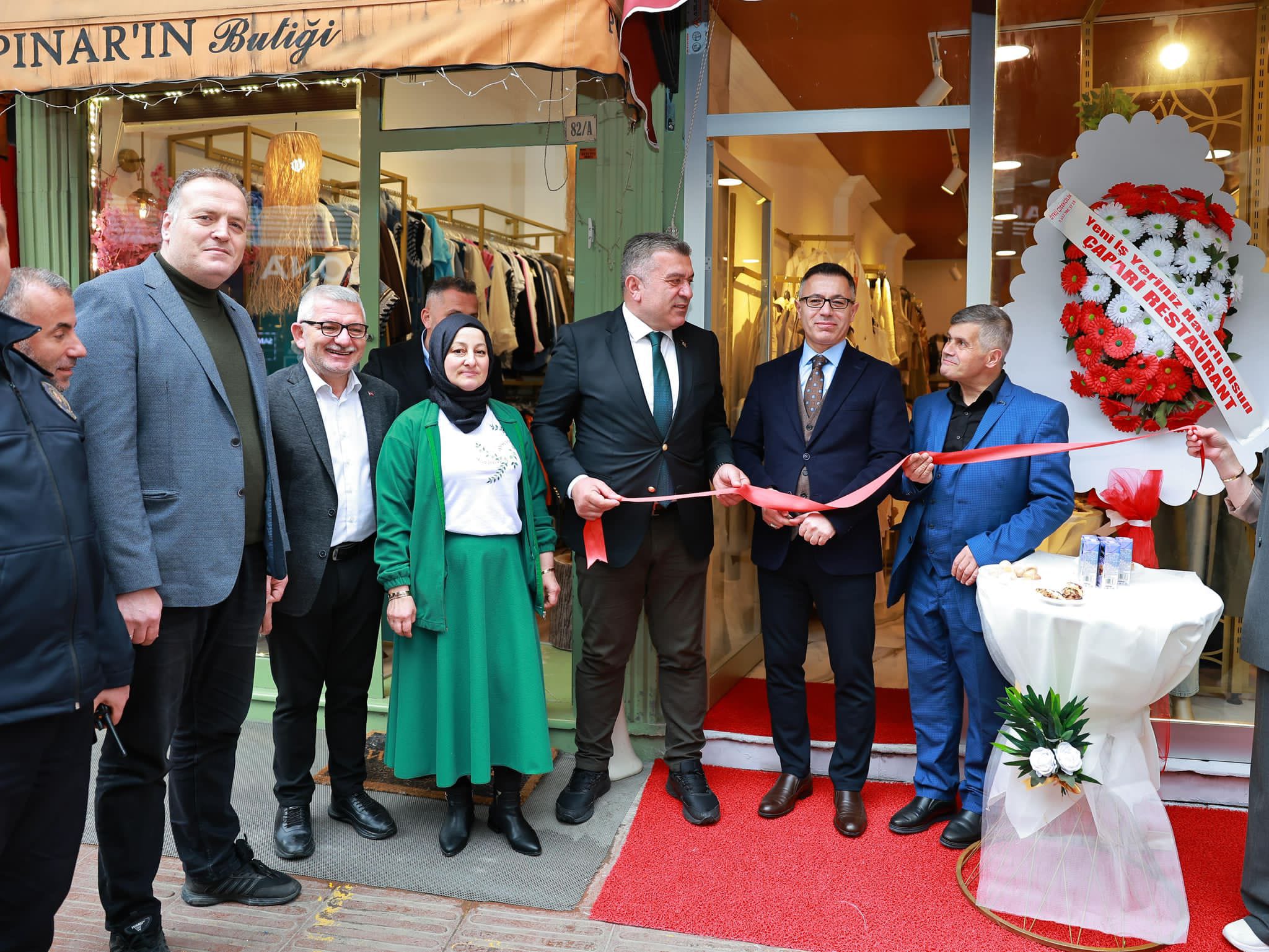PROTOKOLDEN BUTİK AÇILIŞINA YOĞUN İLGİ