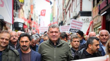 GİRESUN’DA İŞÇİ BAYRAMI, İŞÇİ VE EMEKLİLERİN BAYRAMI OLARAK KUTLANDI