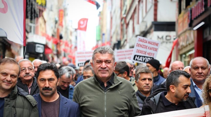 GİRESUN’DA İŞÇİ BAYRAMI, İŞÇİ VE EMEKLİLERİN BAYRAMI OLARAK KUTLANDI